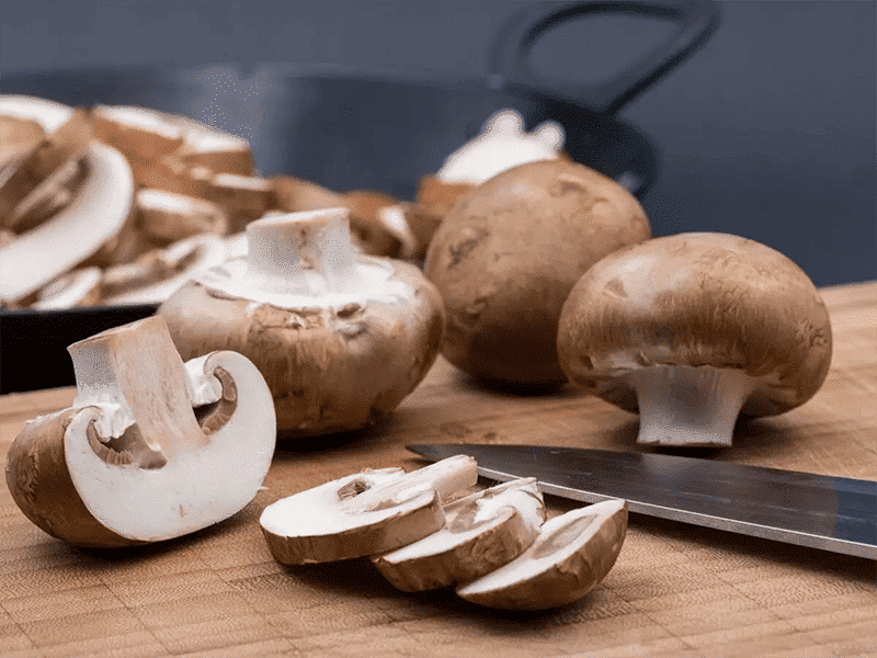 Champignon de Paris: Brun