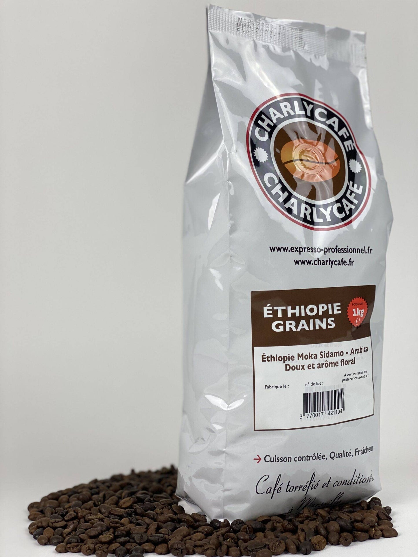 Café Bio Grain de Sail Ethiopie Moka Limu moulu - 250g