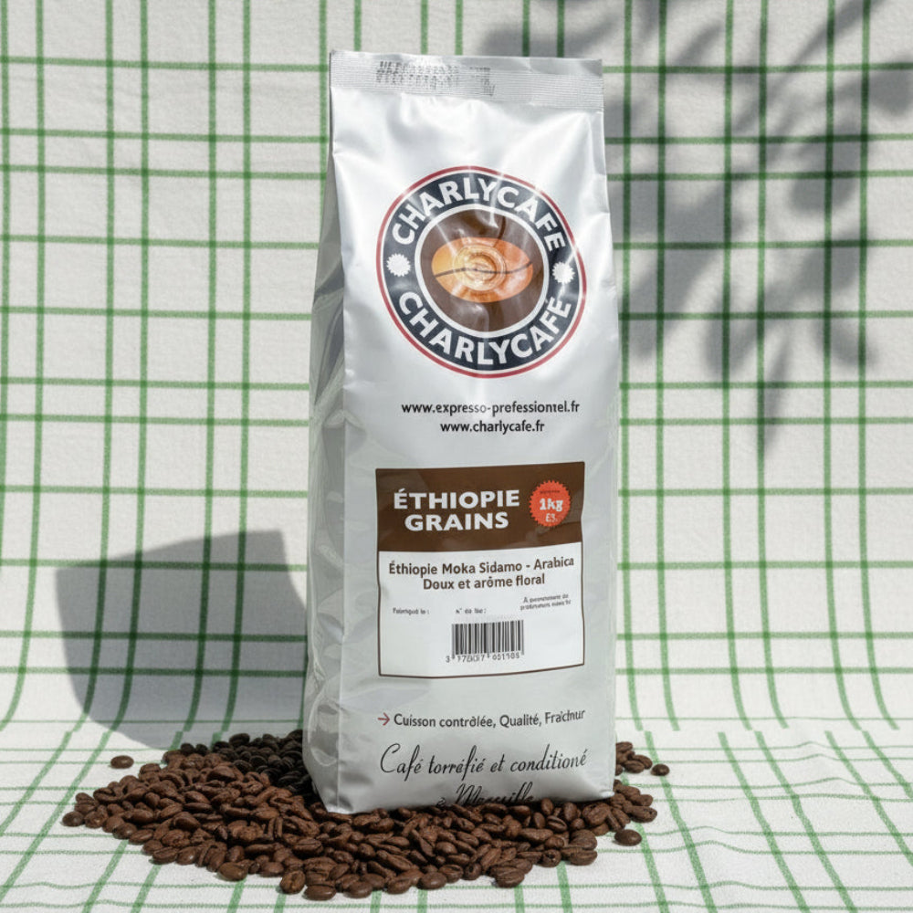 Café Bio Grain de Sail Ethiopie Moka Limu moulu - 250g