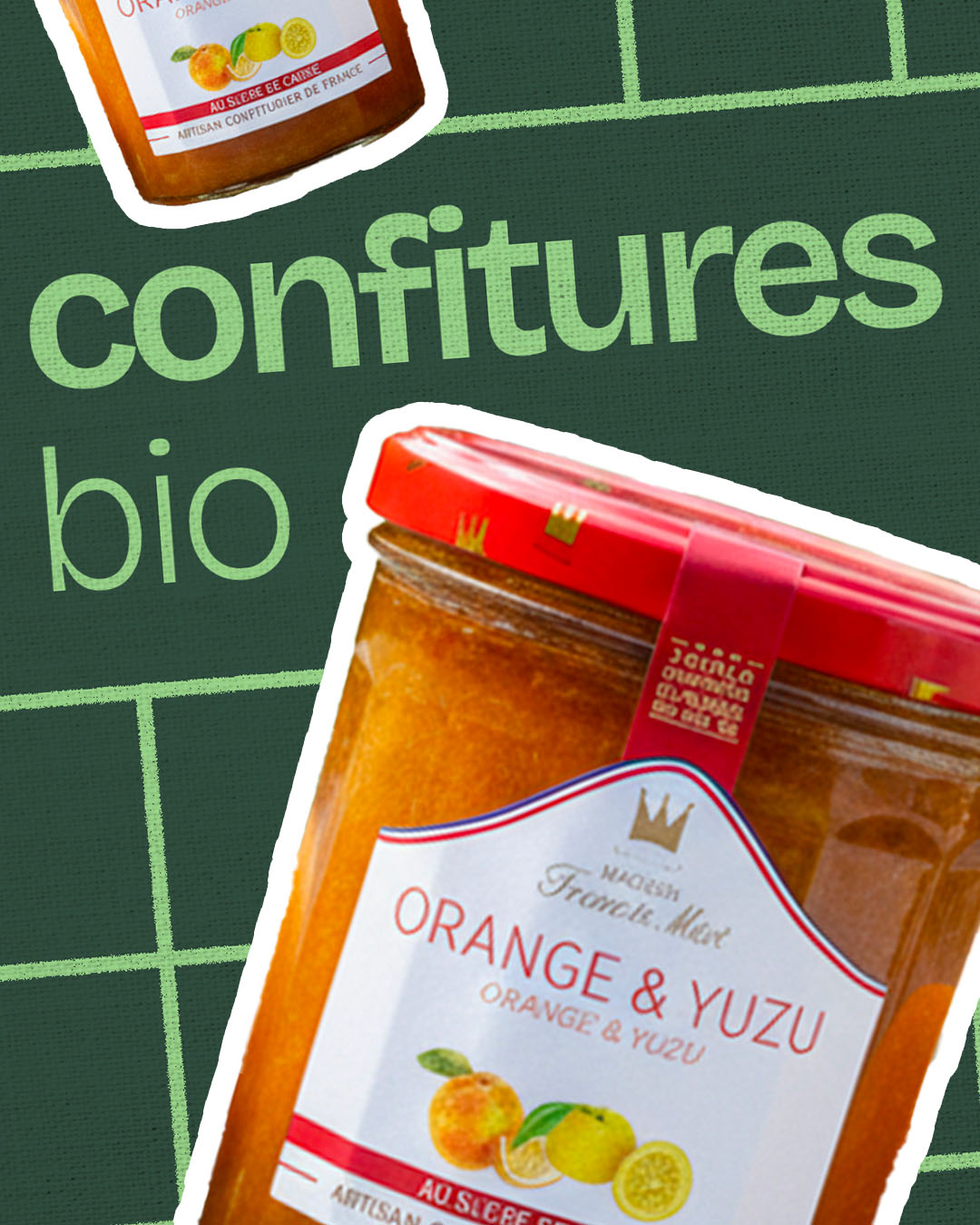 Confiture d'Orange & Yuzu  340g by Maison Francis Miot