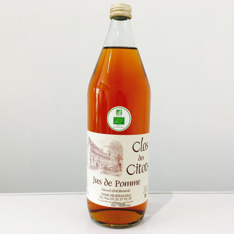 Jus de pomme Bio du Clos des Citots