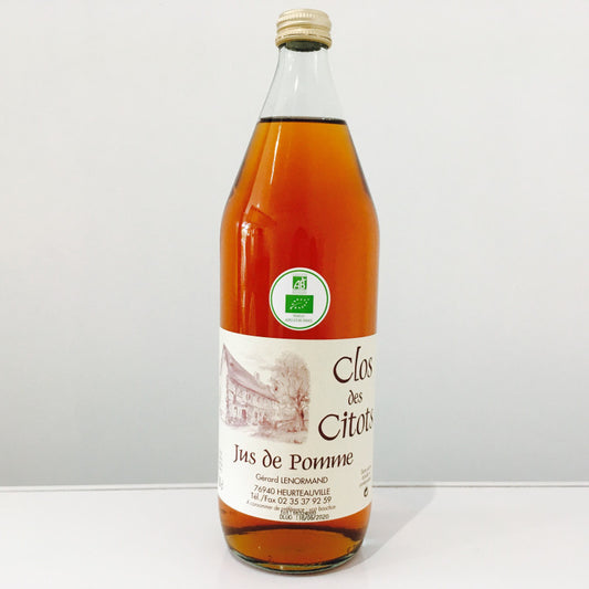 Jus de pomme Bio du Clos des Citots