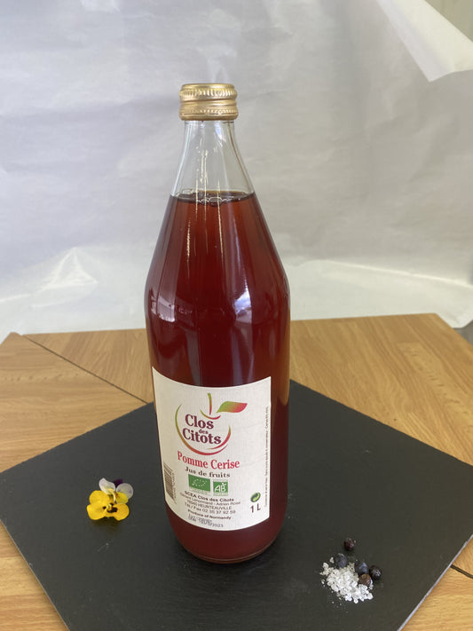 Jus de Pomme Cassis Bio du Clos des Citots
